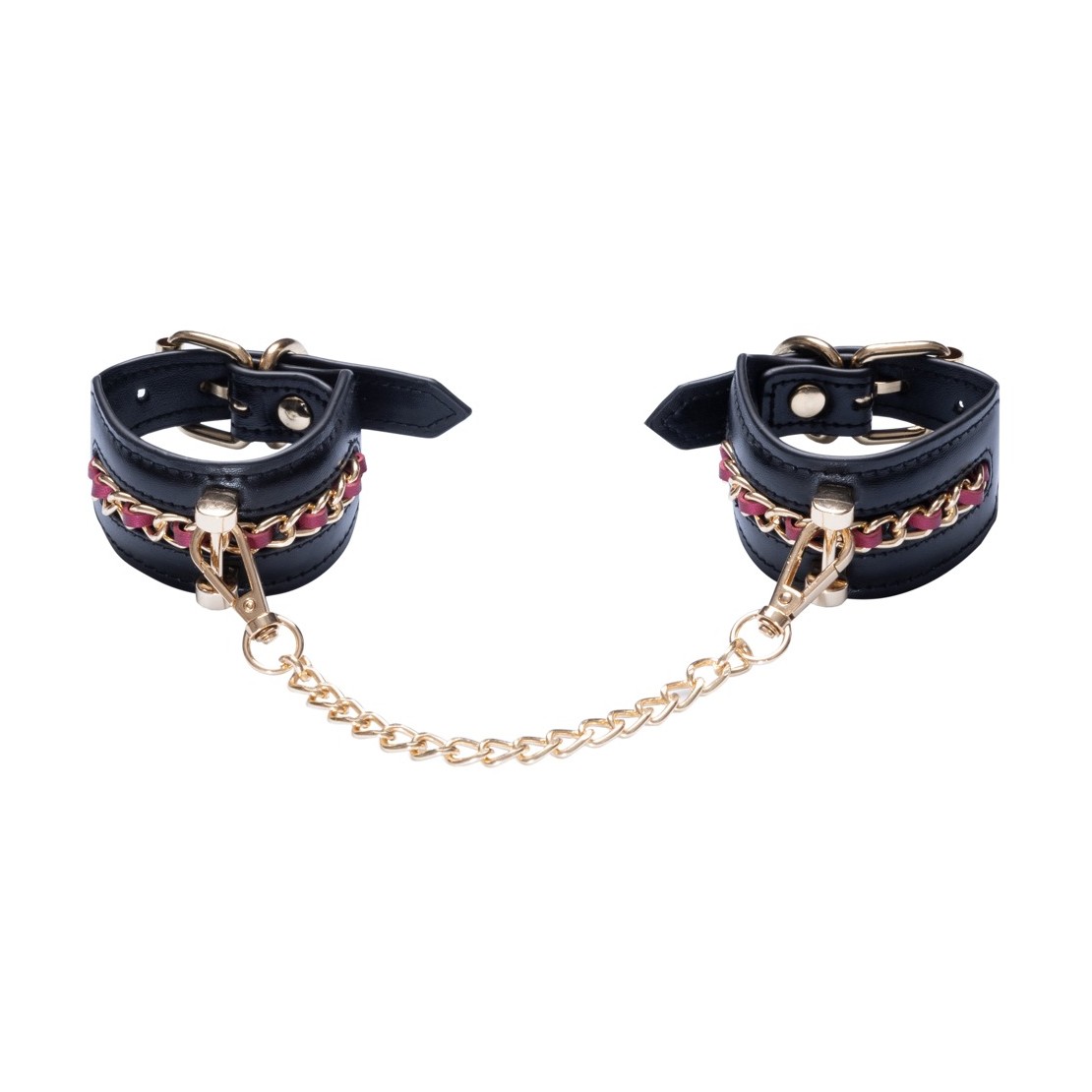 KIT BONDAGE 6 PEZZI NERO ELEGANTE CON DETTAGLI...
