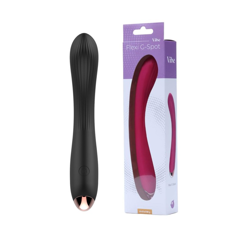 VIBRATORE VAGINALE PER PUNTO G RICARICABILE FLEXI G-SPOT