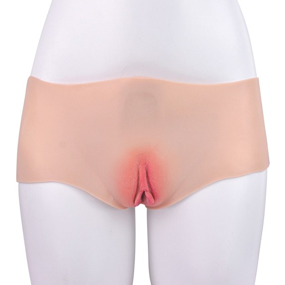 PROTESI MUTANDA IN SILICONE A FORMA DI VAGINA CON ANO REALISTICA