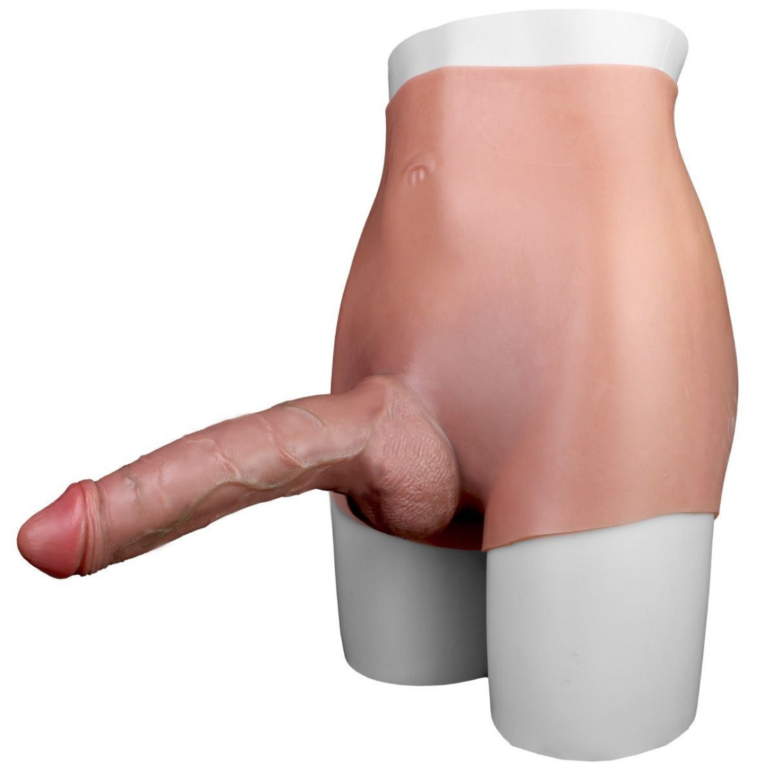 MUTANDA REALISTICA A VITA ALTA IN SILICONE...