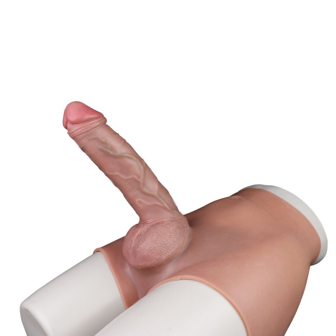 MUTANDA REALISTICA A VITA ALTA IN SILICONE...