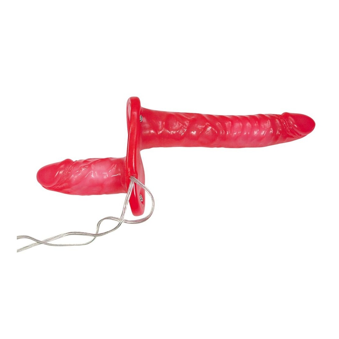 BAD KITTY DOUBLE STRAP-ON VIBRANTE