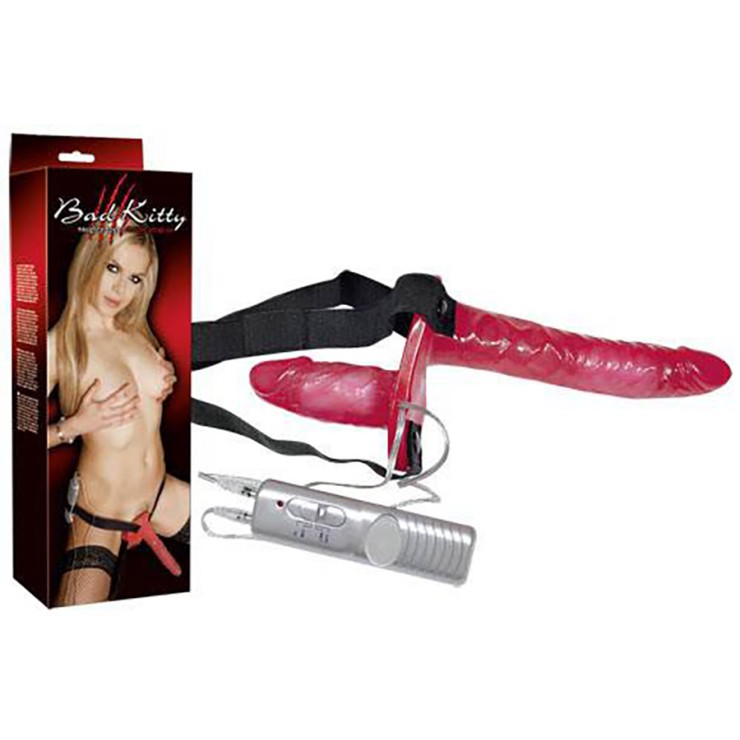 copy of BAD KITTY DOUBLE STRAP-ON VIBRANTE