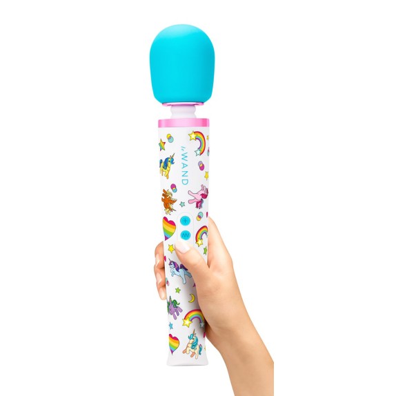 WAND EDIZIONE UNICORNO SET 8 PEZZI CON TESTA PER PENETRAZIONE E ACCESSORI