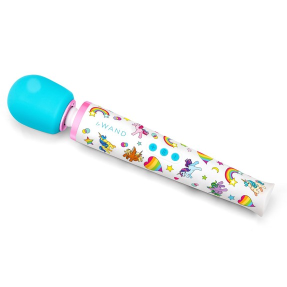 WAND EDIZIONE UNICORNO SET 8 PEZZI CON TESTA PER PENETRAZIONE E ACCESSORI