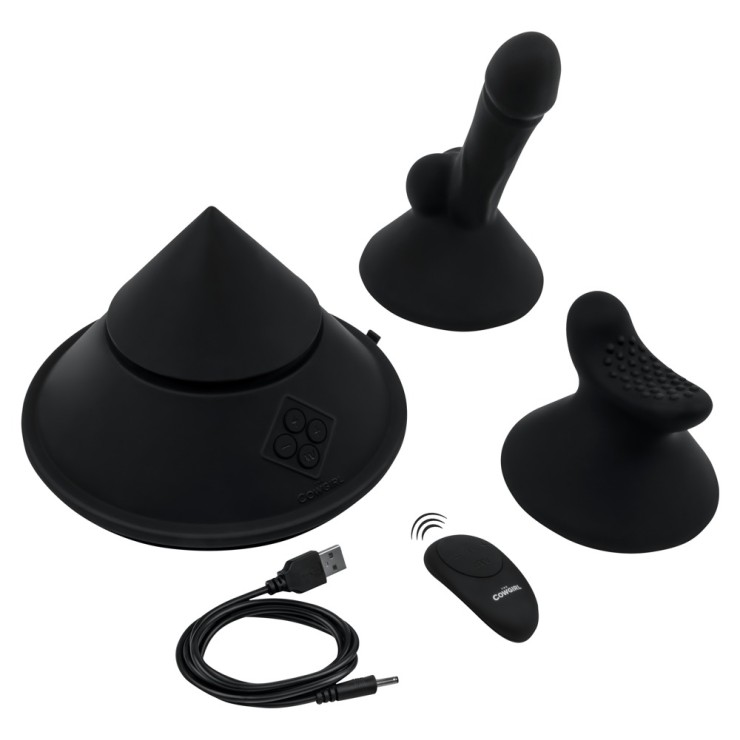SEX MACHINE A CONO VIBRANTE CON ACCESSORI E APP THE... 2