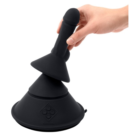 SEX MACHINE A CONO VIBRANTE CON ACCESSORI E APP THE COWGIRL CONE