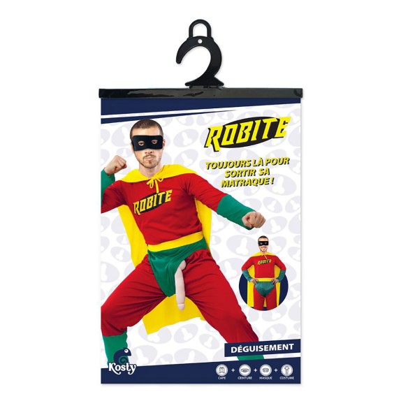 copy of TRAVESTIMENTO COSTUME INTERO DA ROBIN CON PENE E ACCESSORI sexy gadget