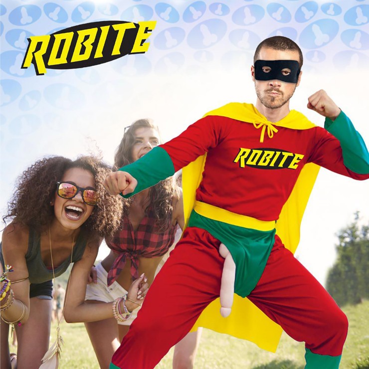 copy of TRAVESTIMENTO COSTUME INTERO DA ROBIN CON PENE E... 2