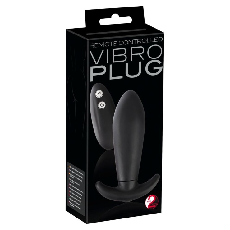 PLUG ANALE VIBRANTE CON TELECOMANDO WIRELESS SEX TOY IN...