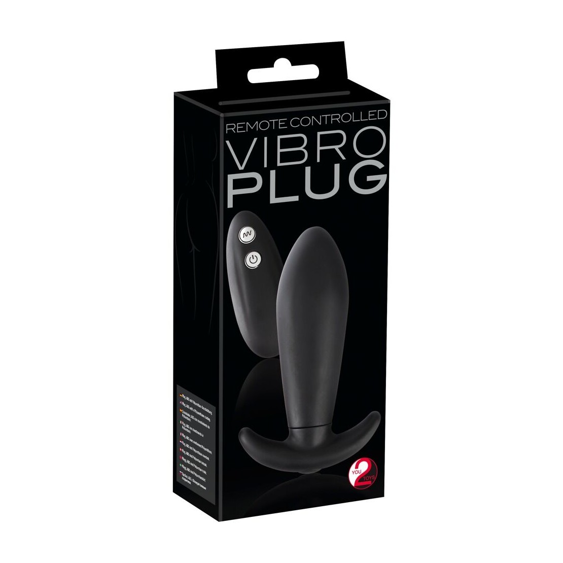 PLUG ANALE VIBRANTE CON TELECOMANDO WIRELESS...