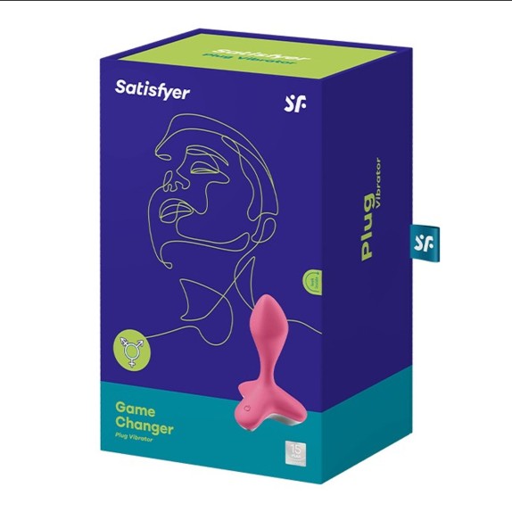 PLUG ANALE VIBRANTE IN SILICONE SATISFYER GAME CHANGER