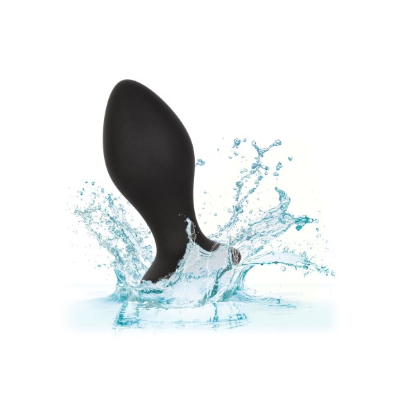 PLUG ANALE VIBRANTE CON GIOIELLO SEX TOY IN SILICONE CRYSTAL PROBE VARIE MISURE