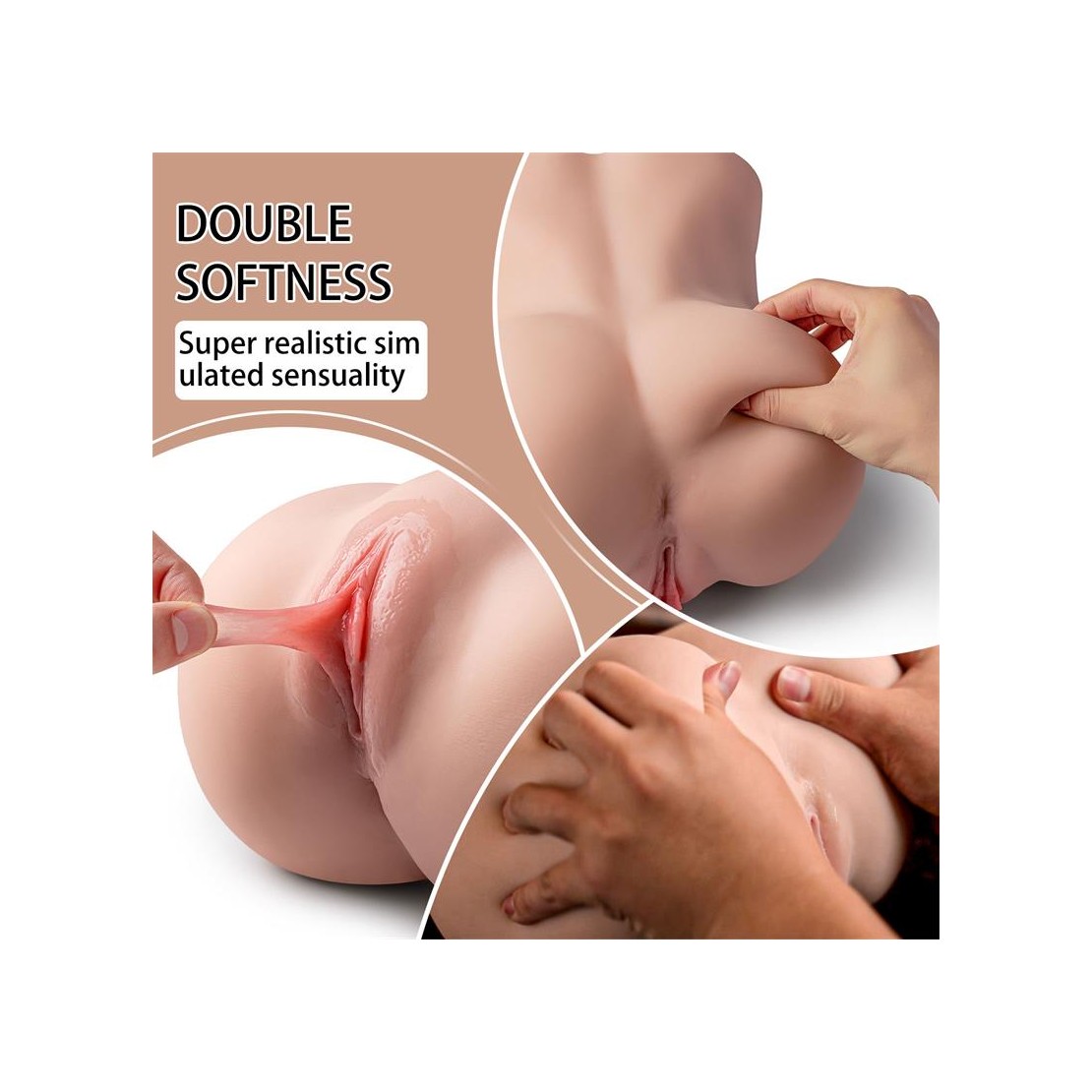 MASTURBATORE REALISTICO DI TORSO MUSCOLOSO DI...