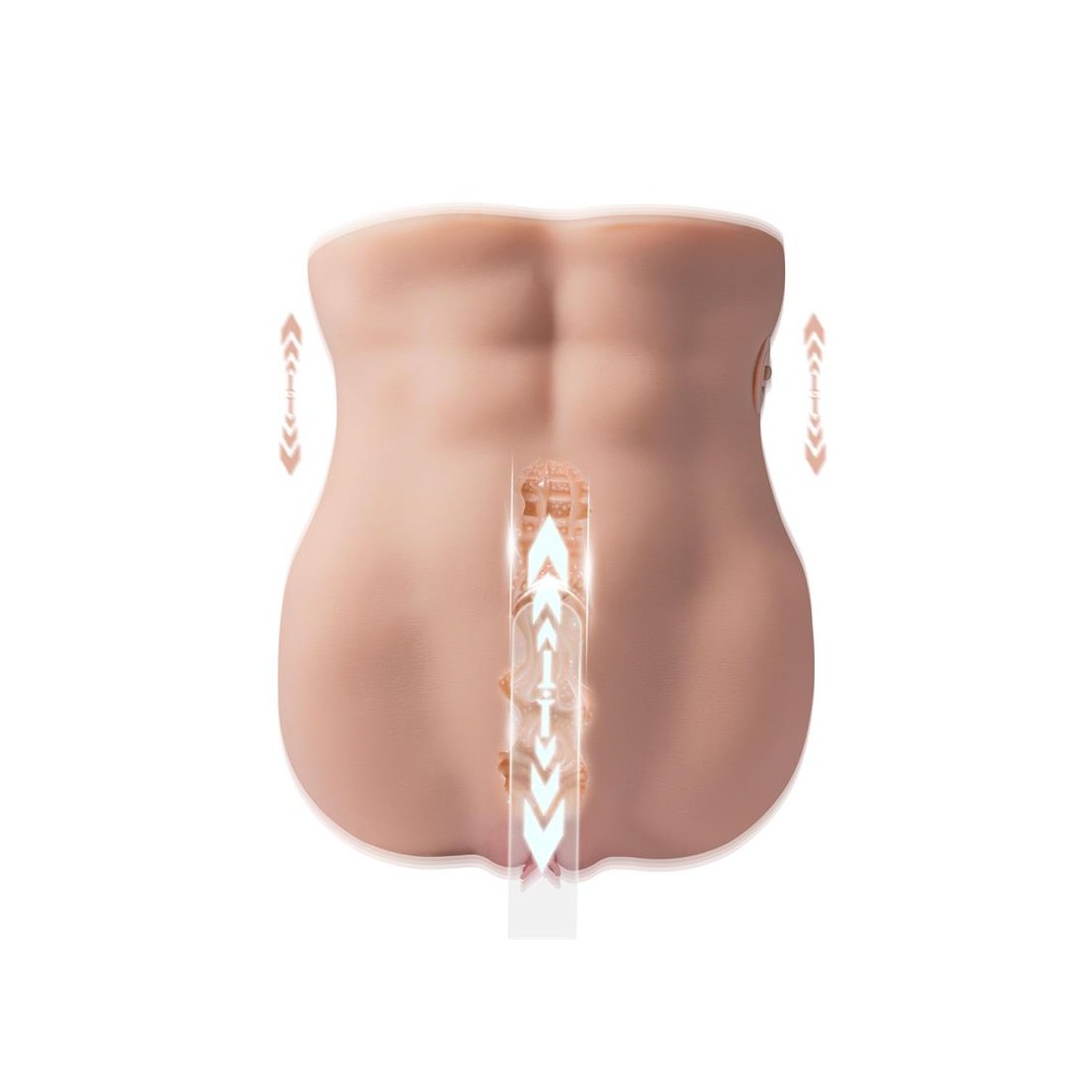 MASTURBATORE DI TORSO MUSCOLO REALISTICO DI...