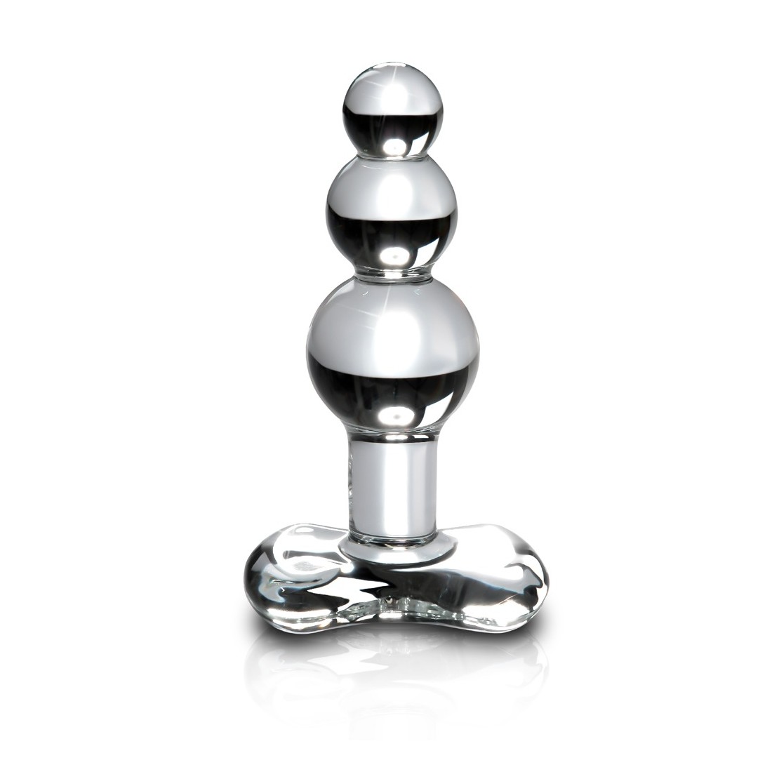 PALLINE ANALI IN VETRO CON BASE