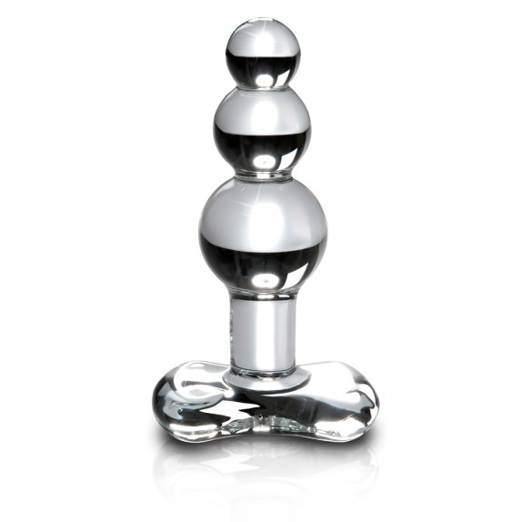 PALLINE ANALI IN VETRO CON BASE