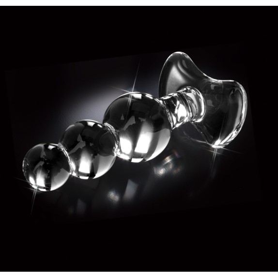 PALLINE ANALI IN VETRO CON BASE