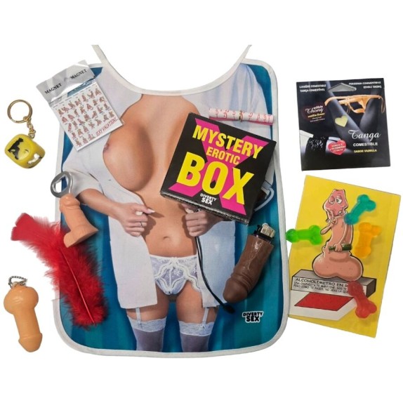 MISTERY EROTIC BOX PICCOLA SCATOLA MISTERIOSA CON GADGET PER LEI