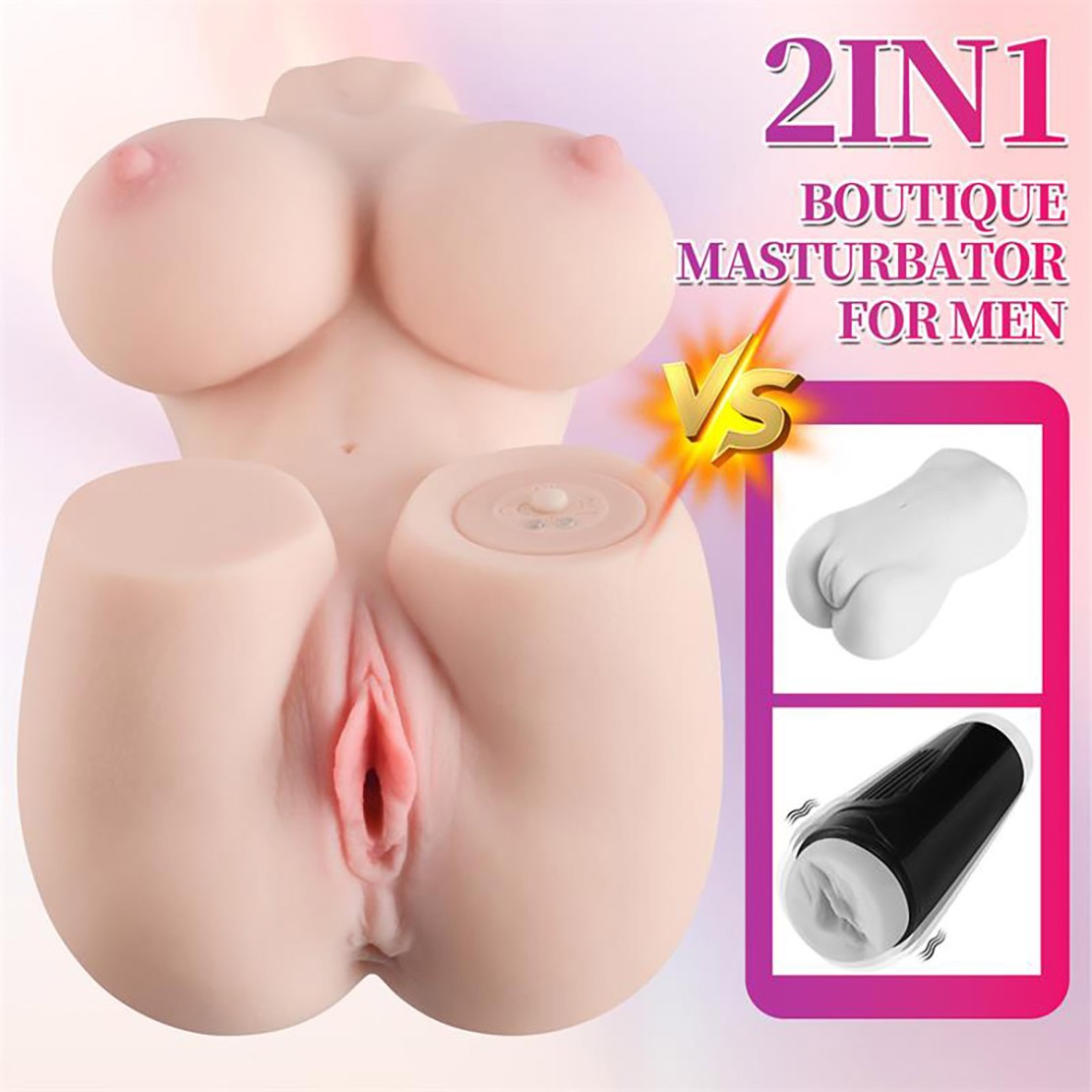 LILINET BUSTO REALISTICO PICCOLO VIBRANTE IN...
