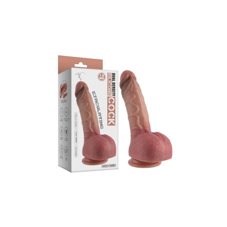 FALLO DILDO REALISTICO EIACULANTE 20 CM IN SILICONE...