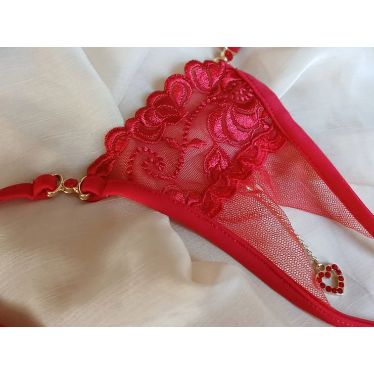 copy of PERIZOMA SEXY ROSSO APERTO ERYNE CON PENDENTE PER... 2