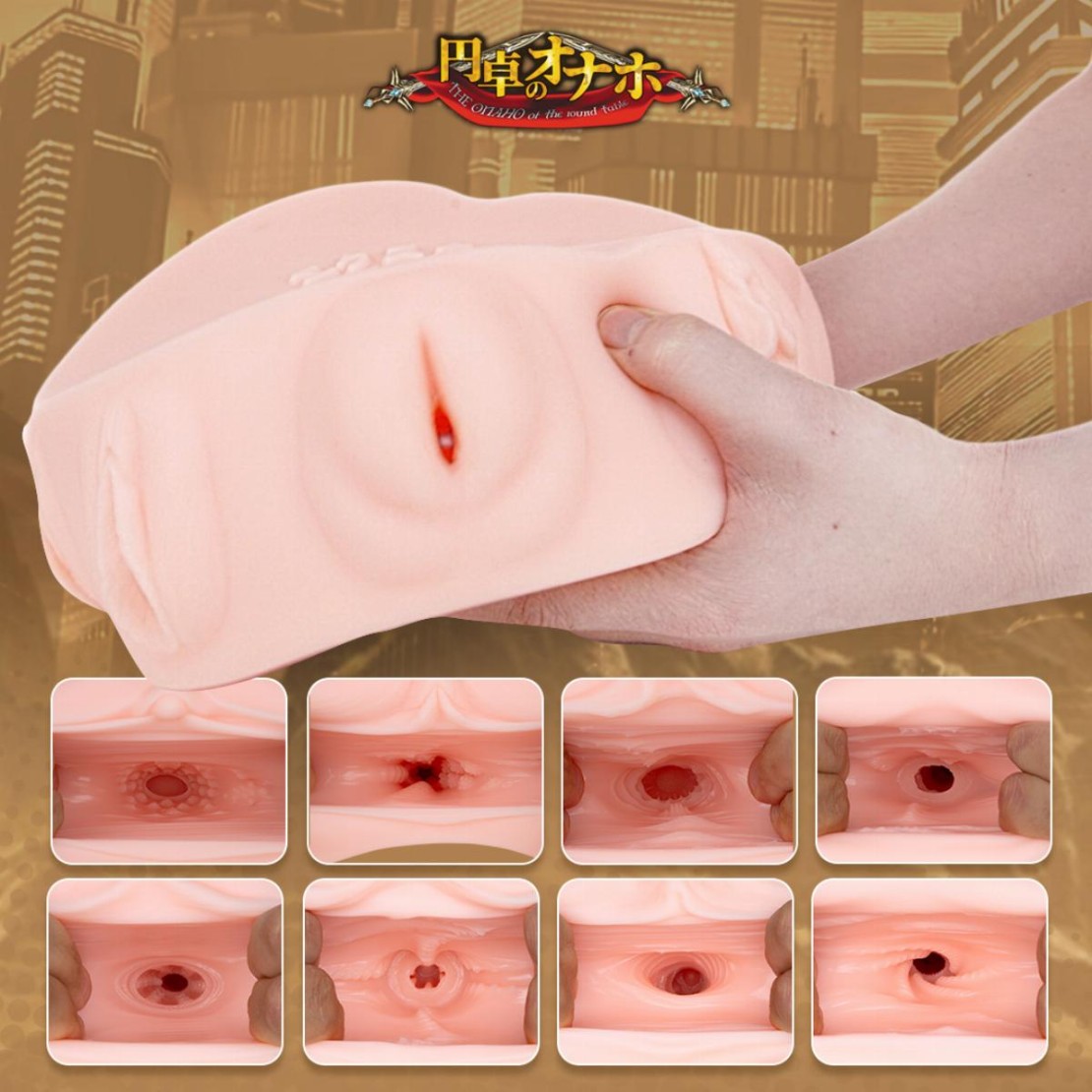TAVOLA ROTONDA DELLE 8 VAGINE MASTURBATORE PER...