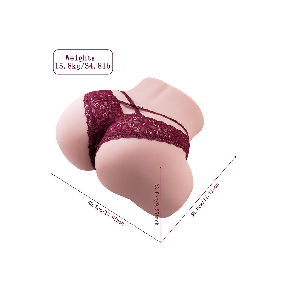 MASTURBATORE REALISTICO TORSO FEMMINILE CON...