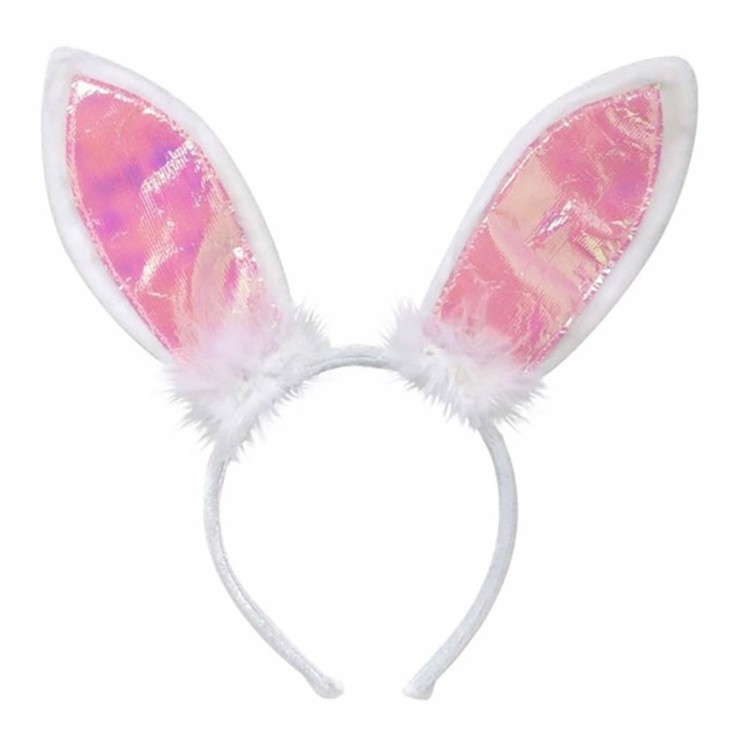copy of ORECCHIE DA CONIGLIETTA SEXY BIANCHE E ROSA PER...