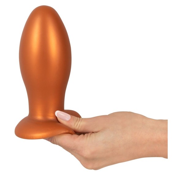 PLUG ANALE GRANDE IN SILICONE PREMIUM MORBIDO 16 CM ANOS