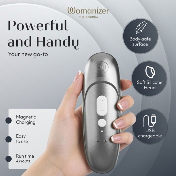 WOMANIZER PRO SUCCHIA CLITORIDE SILENZIOSO E POTENTE