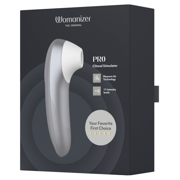 WOMANIZER PRO SUCCHIA CLITORIDE SILENZIOSO E POTENTE 2