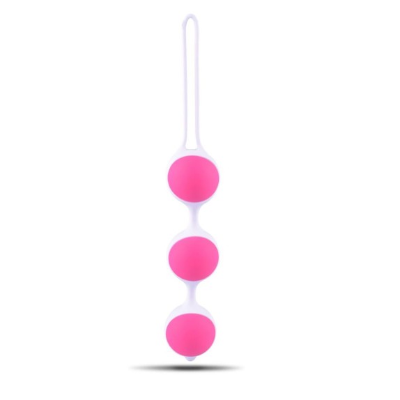 TRIPLE PLEASURE: FILA DI 3 PALLINE VAGINALI AUTOVIBRANTI