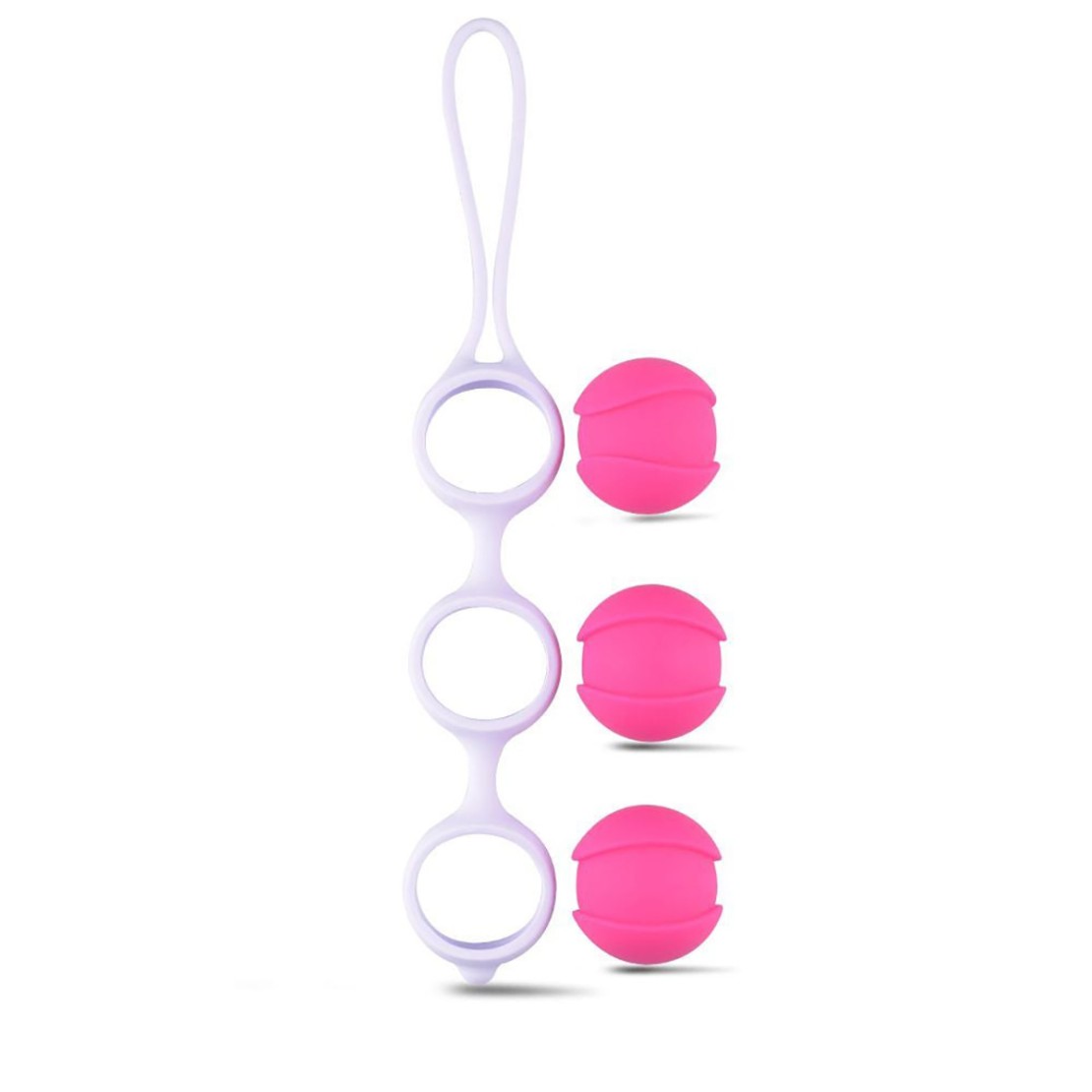 TRIPLE PLEASURE: FILA DI 3 PALLINE VAGINALI...