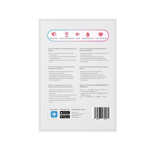 copy of TENERA 2 SUCCHIA CLITORIDE PER DONNA LOVENSE CON APP