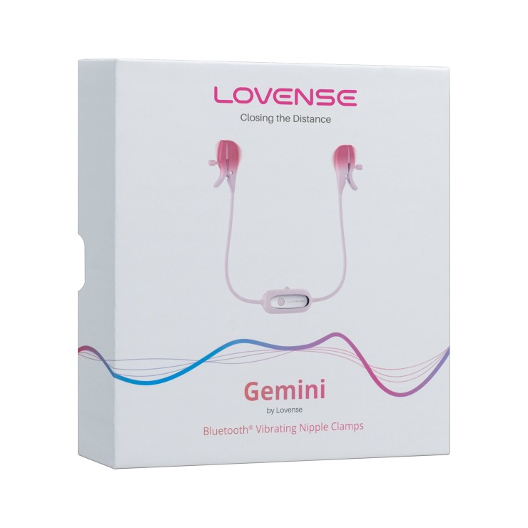 PINZETTE PER CAPEZZOLI VIBRANTI CON APP A DISTANZA GEMINI...