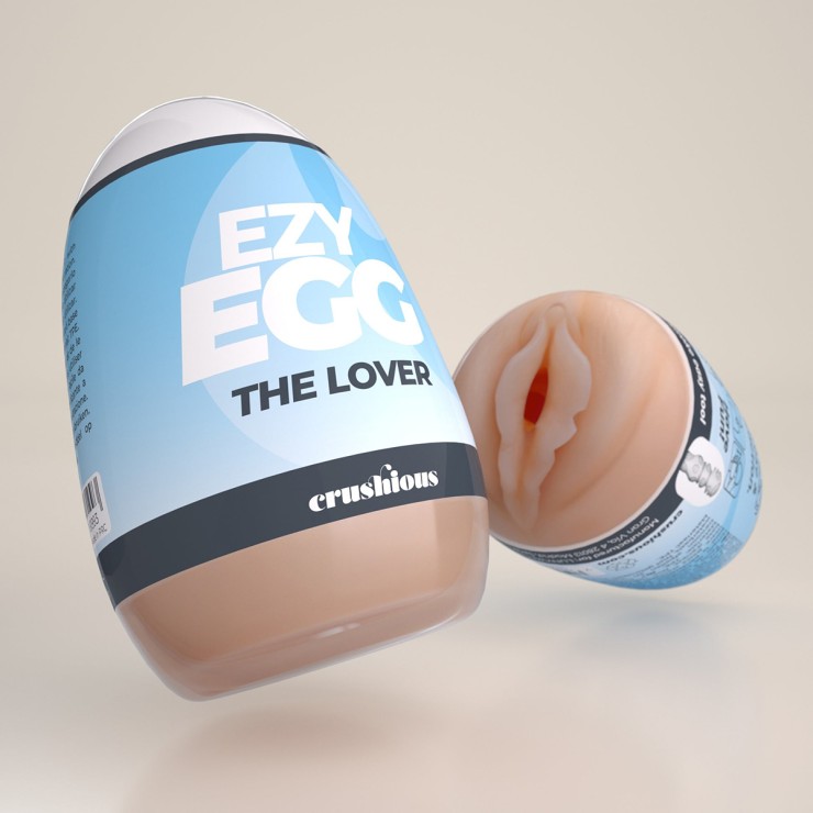 OVETTO MASTURBATORE THE EZY EGG PER PENE A FORMA DI VAGINA 2