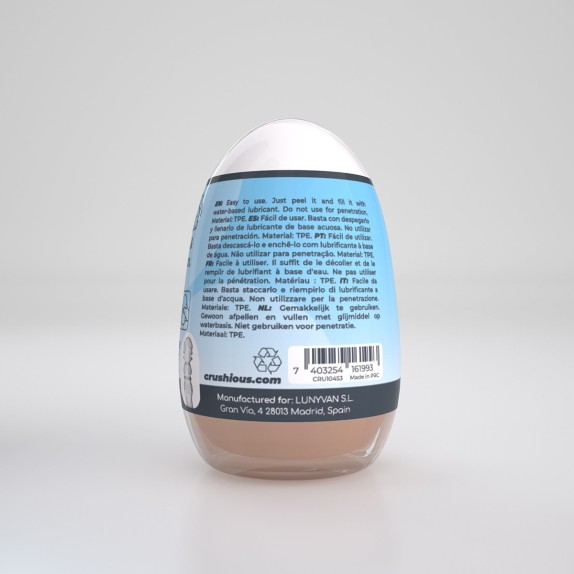 OVETTO MASTURBATORE THE EZY EGG PER PENE A FORMA DI VAGINA
