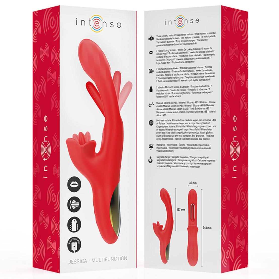 RABBIT CON STIMOLATORE A LINGUETTA INTERNA ED...