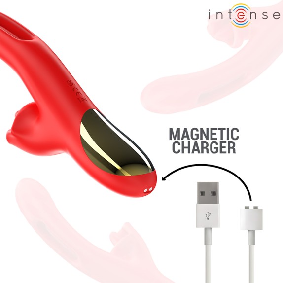 RABBIT CON STIMOLATORE A LINGUETTA INTERNA ED ESTERNA JESSICA