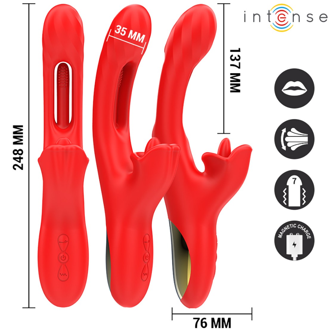 RABBIT CON STIMOLATORE A LINGUETTA INTERNA ED...