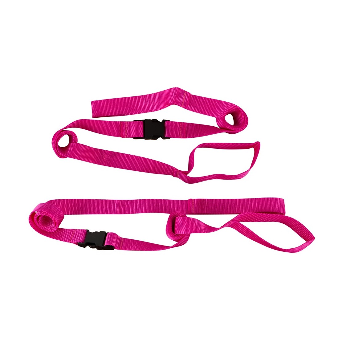 COSTRITTIVO DA LETTO BDSM FUCSIA CON ACCESSORI...
