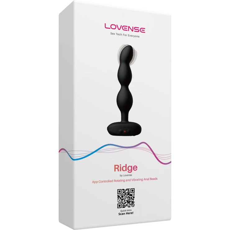 RIDGE LOVENSE PALLINE ANALI CON VIBRAZIONE E ROTAZIONE 2