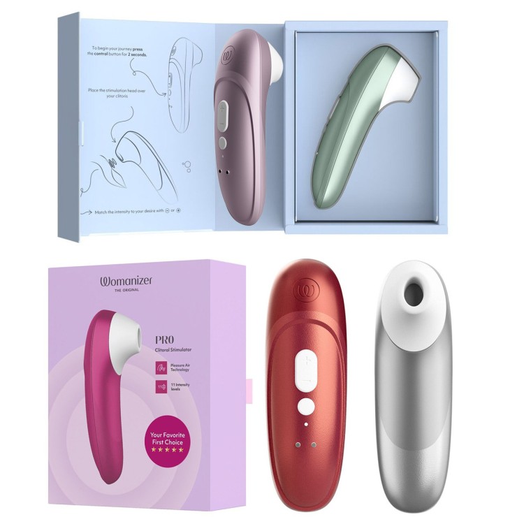 WOMANIZER PRO SUCCHIA CLITORIDE SILENZIOSO E POTENTE USB