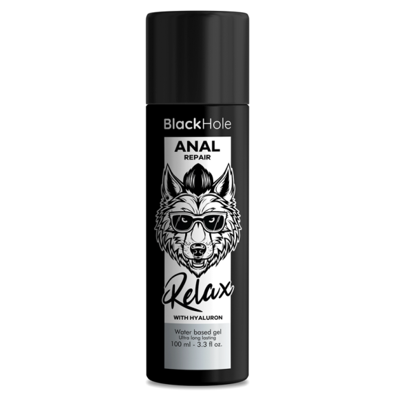 GEL LUBRIFICANTE ANALE A BASE D'ACQUA RILASSANTE E RIPARATORE CON ACIDO IALURONICO 100 ML