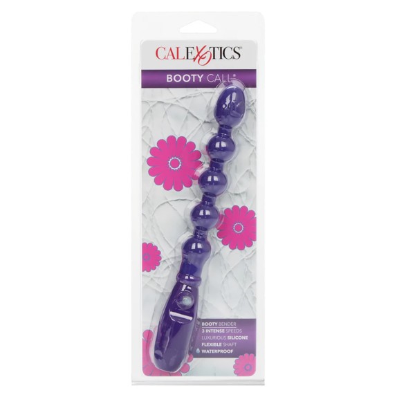 FILA DI PALLINE ANALI VIBRANTI IN SILICONE FLESSIBILE SEX TOY BOOTY CALL