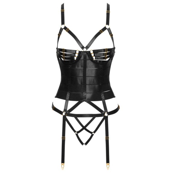 HARNESS GUEPIERRE SEXY PER DONNA CON STRINGHE ELASTICHE E REGGICALZE