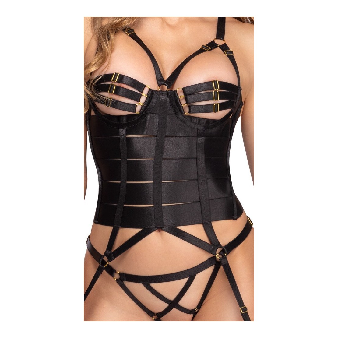 HARNESS GUEPIERRE SEXY PER DONNA CON STRINGHE...