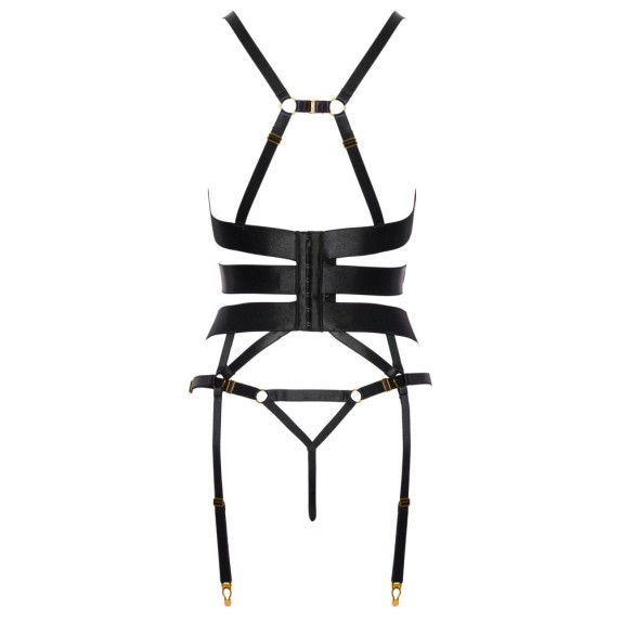 HARNESS GUEPIERRE SEXY PER DONNA CON STRINGHE ELASTICHE E REGGICALZE