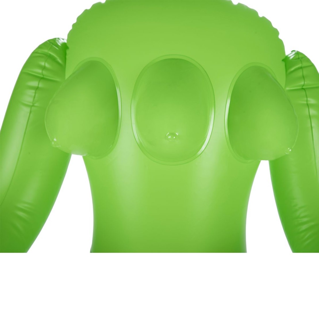 ALIEN BAMBOLA GONFIABILE SEXY VERDE CON 3 SENI...